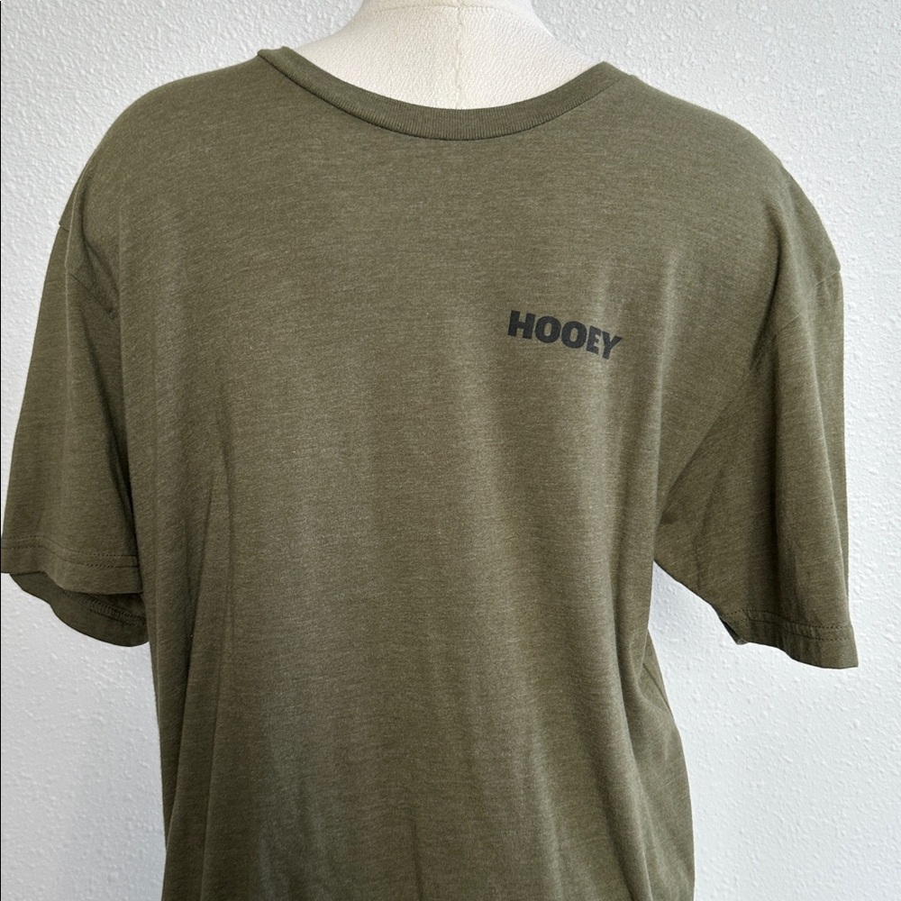 Hooey Army Green Tee